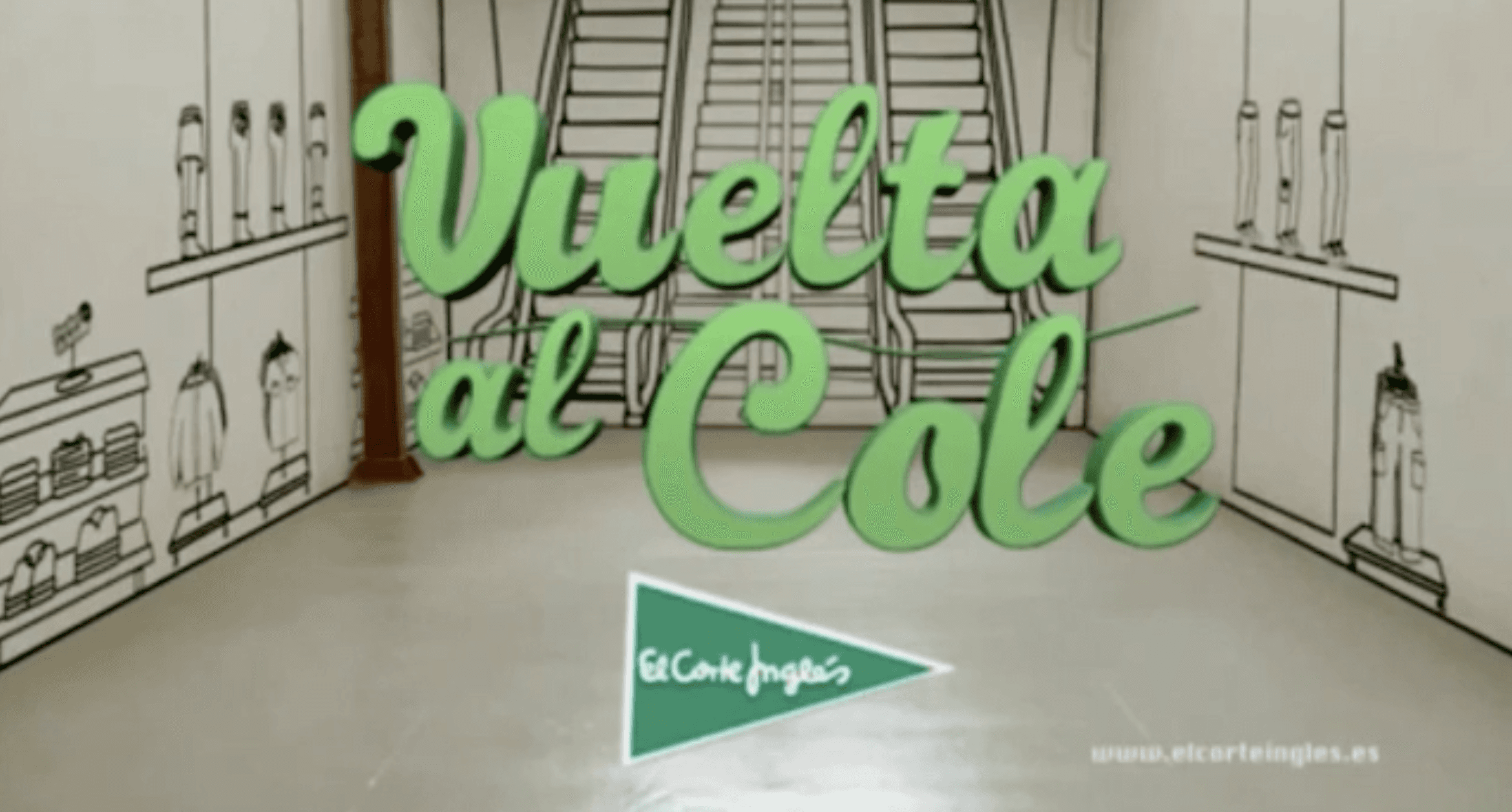 Campaña Vuelta al Cole de El Corte Inglés